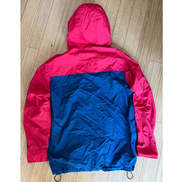 Men's OBEY Reversible Rain Jacket - Red/Blue & Camo - XXL - Like New - Picture 6 of 9